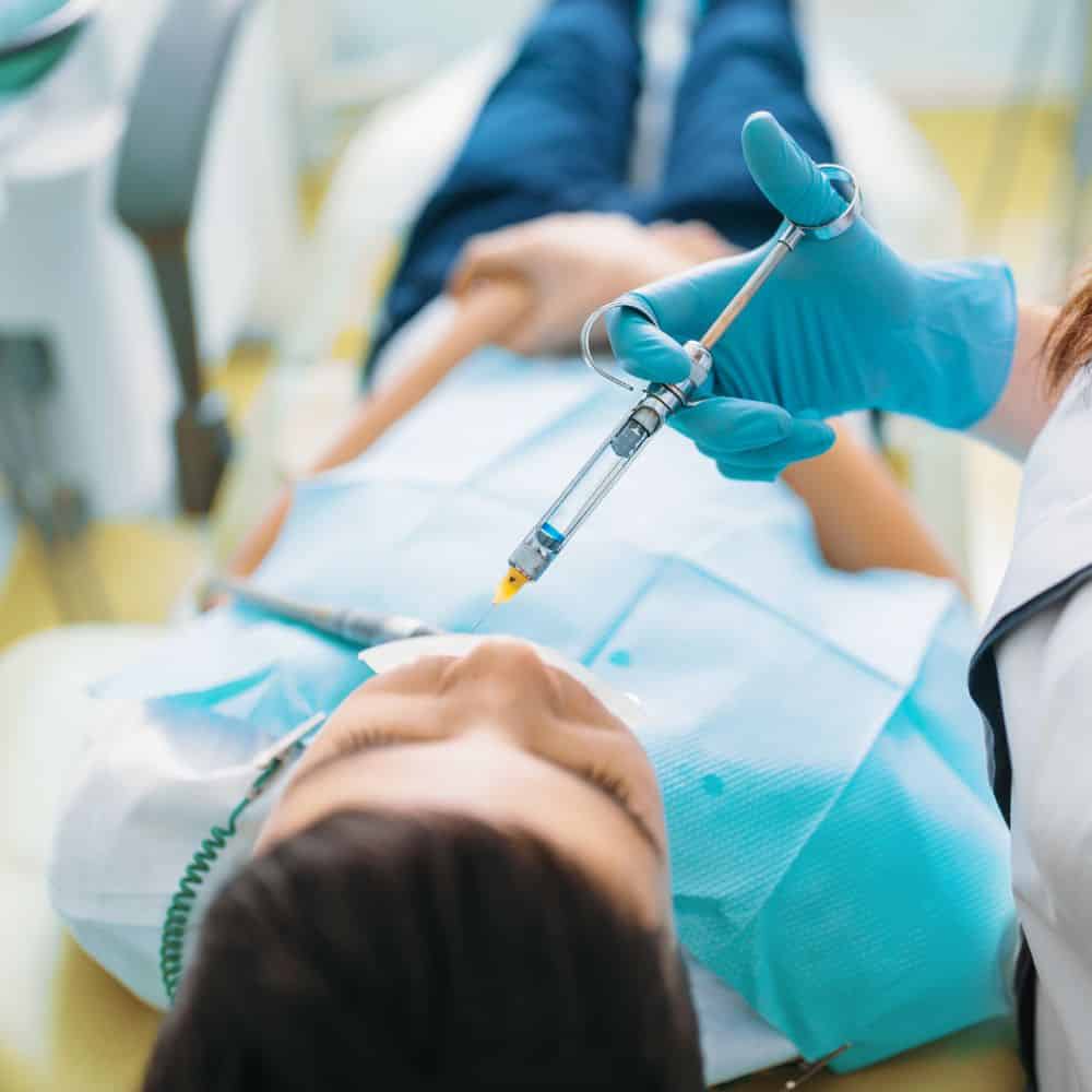 Anestia dental en niños